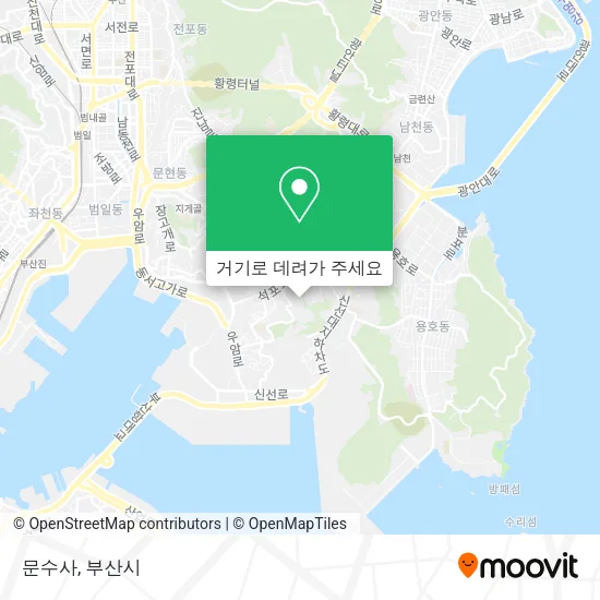 문수사 지도