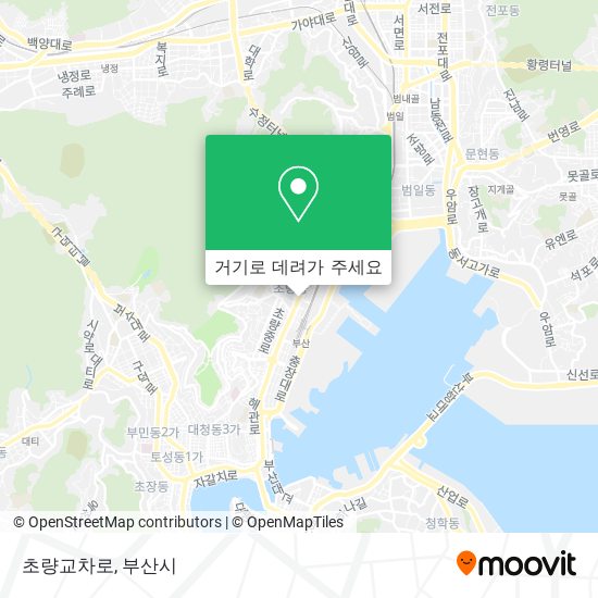 초량교차로 지도