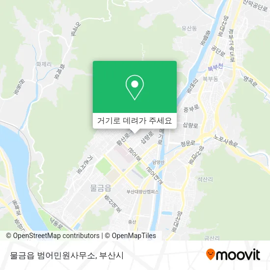 물금읍 범어민원사무소 지도