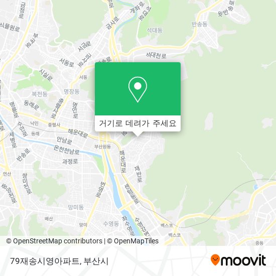 79재송시영아파트 지도