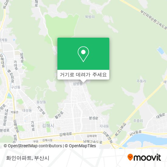 화인아파트 지도