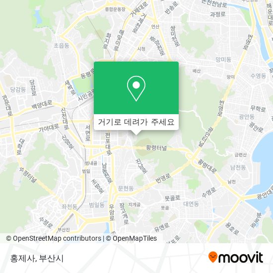 홍제사 지도