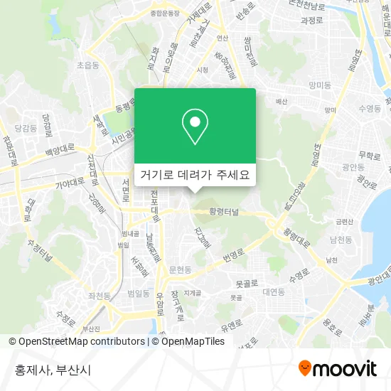 홍제사 지도