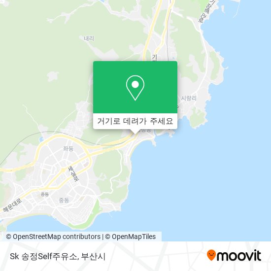 Sk 송정Self주유소 지도