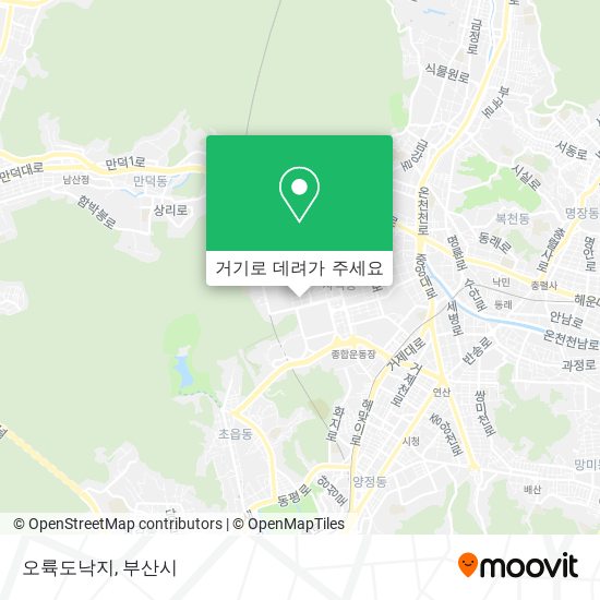 오륙도낙지 지도
