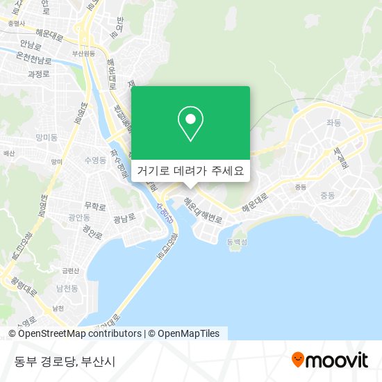 동부 경로당 지도