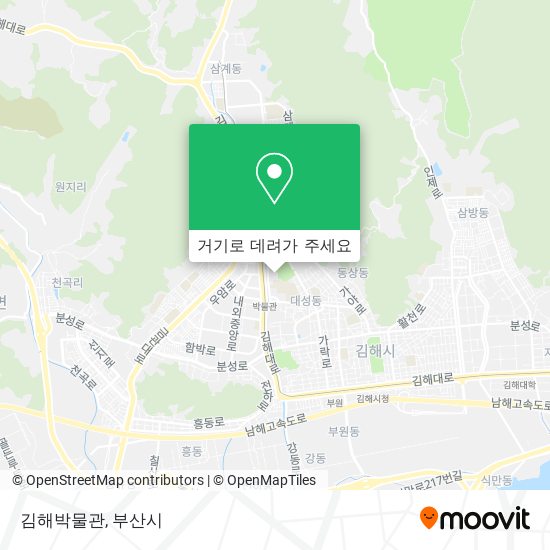 김해박물관 지도