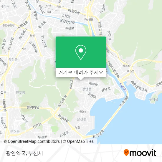 광안약국 지도