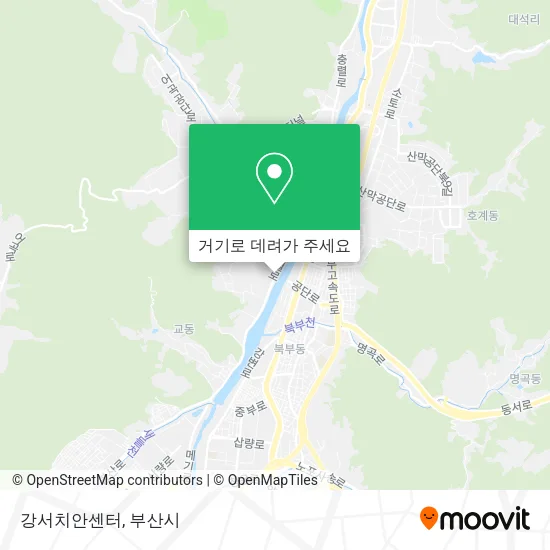 강서치안센터 지도
