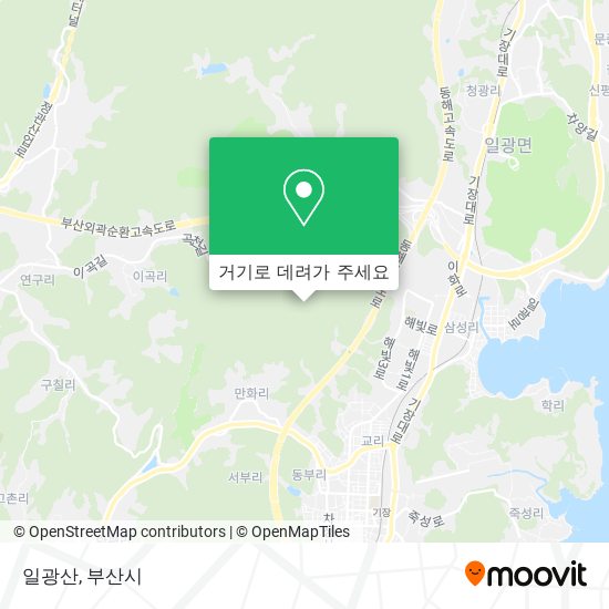 일광산 지도