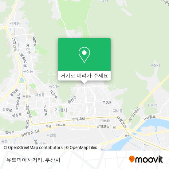 유토피아사거리 지도