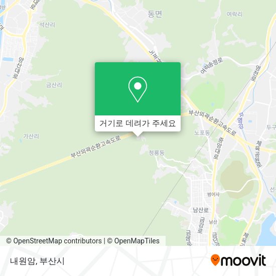 내원암 지도