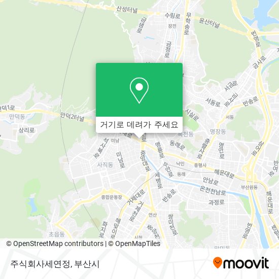 주식회사세연정 지도