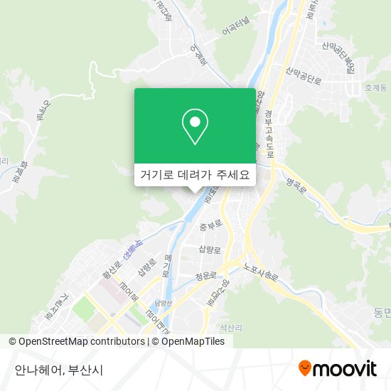 안나헤어 지도