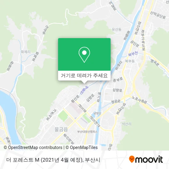 더 포레스트 M (2021년 4월 예정) 지도