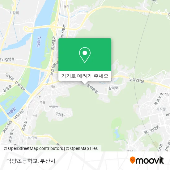 덕양초등학교 지도