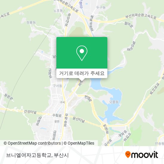브니엘여자고등학교 지도