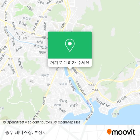 승우 테니스장 지도