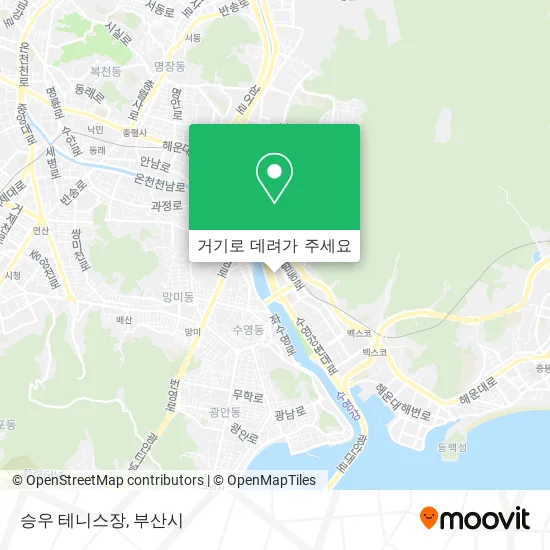승우 테니스장 지도