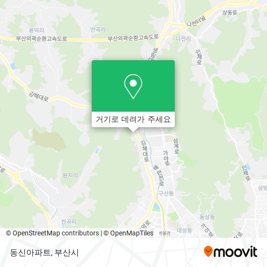 동신아파트 지도