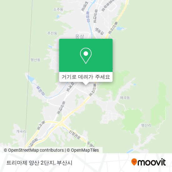 트리마제 양산 2단지 지도