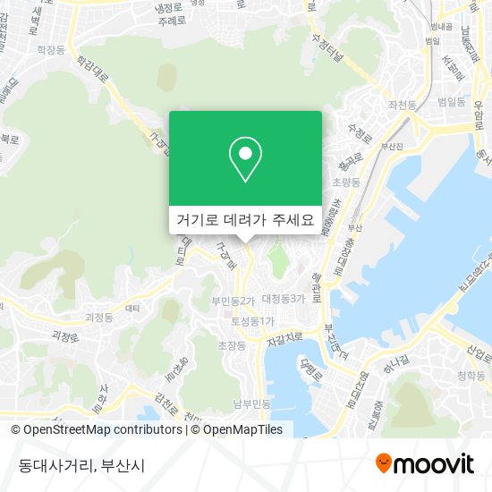 동대사거리 지도