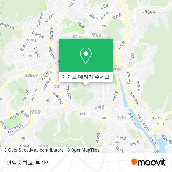 연일중학교 지도