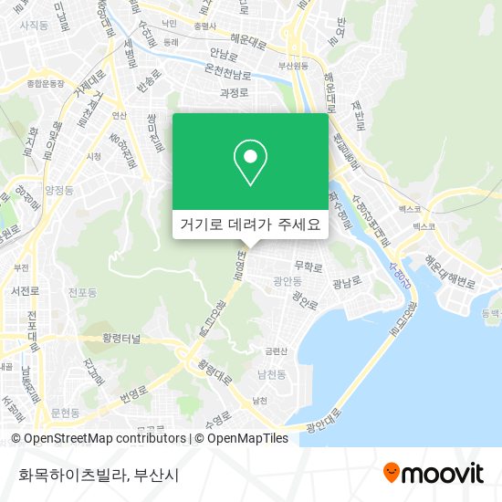 화목하이츠빌라 지도