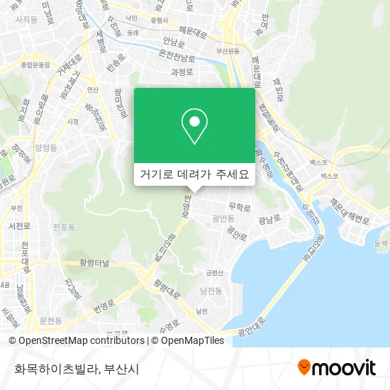 화목하이츠빌라 지도