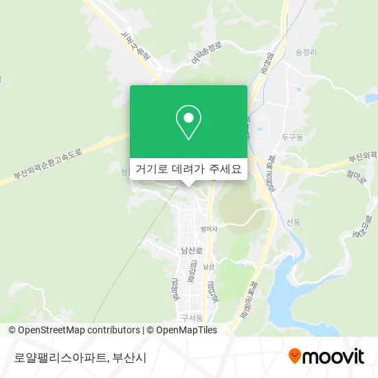 로얄팰리스아파트 지도