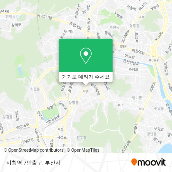시청역 7번출구 지도