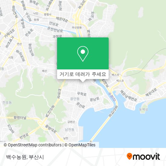 백수농원 지도