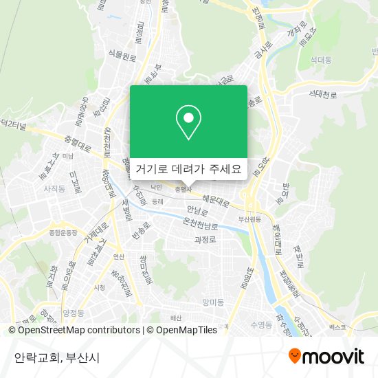 안락교회 지도