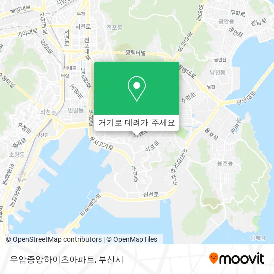 우암중앙하이츠아파트 지도