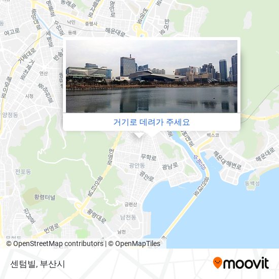 센텀빌 지도