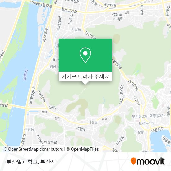 부산일과학고 지도