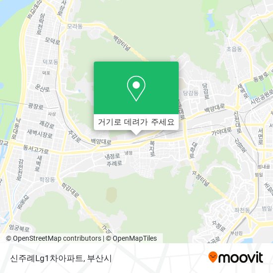 신주례Lg1차아파트 지도