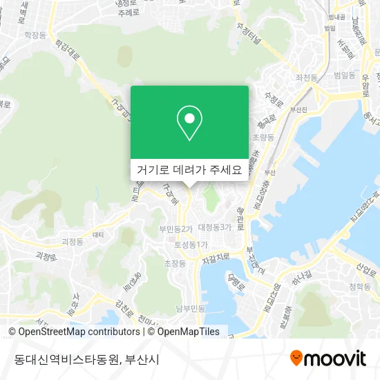동대신역비스타동원 지도
