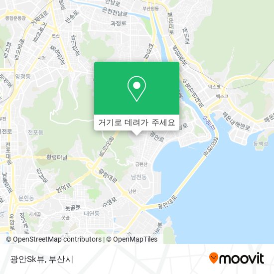 광안Sk뷰 지도