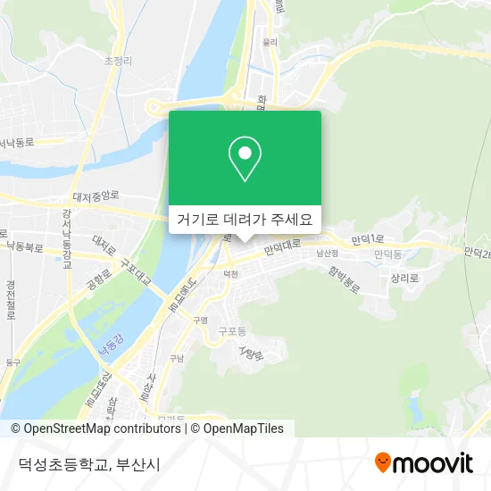 덕성초등학교 지도