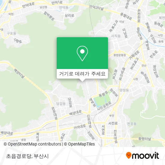 초읍경로당 지도