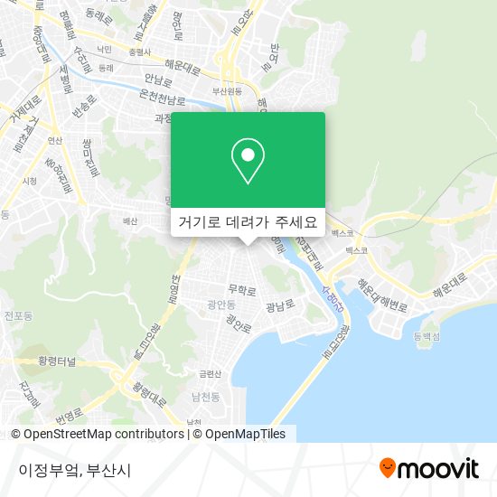 이정부엌 지도