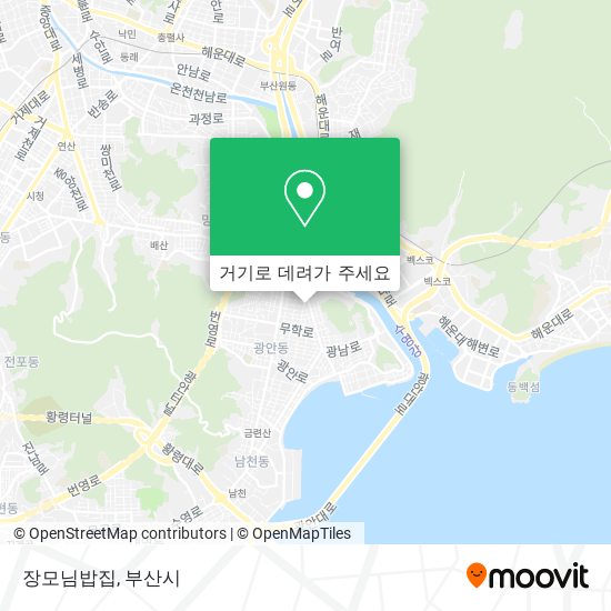 장모님밥집 지도