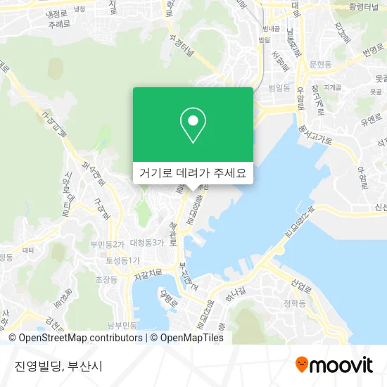 진영빌딩 지도