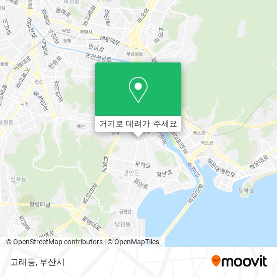 고래등 지도