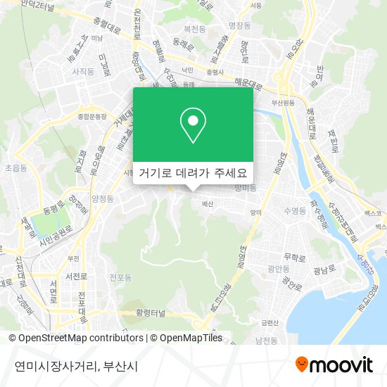 연미시장사거리 지도