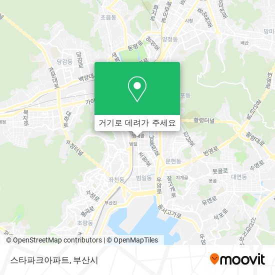 스타파크아파트 지도