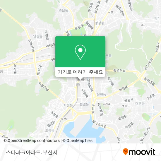 스타파크아파트 지도