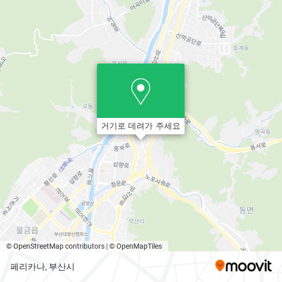 페리카나 지도