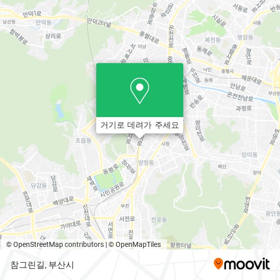 참그린길 지도